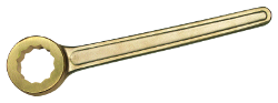 Llave antichispa bronce corona 12 puntas 190 21