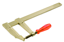 Abrazadera de bronce tensión antichispa (130 x 480)