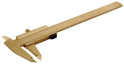 Calibre de bolsillo hecho de latón antichispa 150 (1/20)