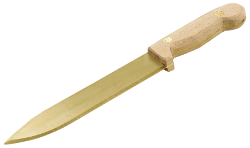 Cuchillo patrón fuerte de bronce antichispa (200x300)