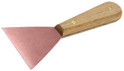 Raspador de cobre, cuchilla flexible antichispa (78x175)