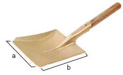 Pala antichispa bronce cuchara 550 180x240