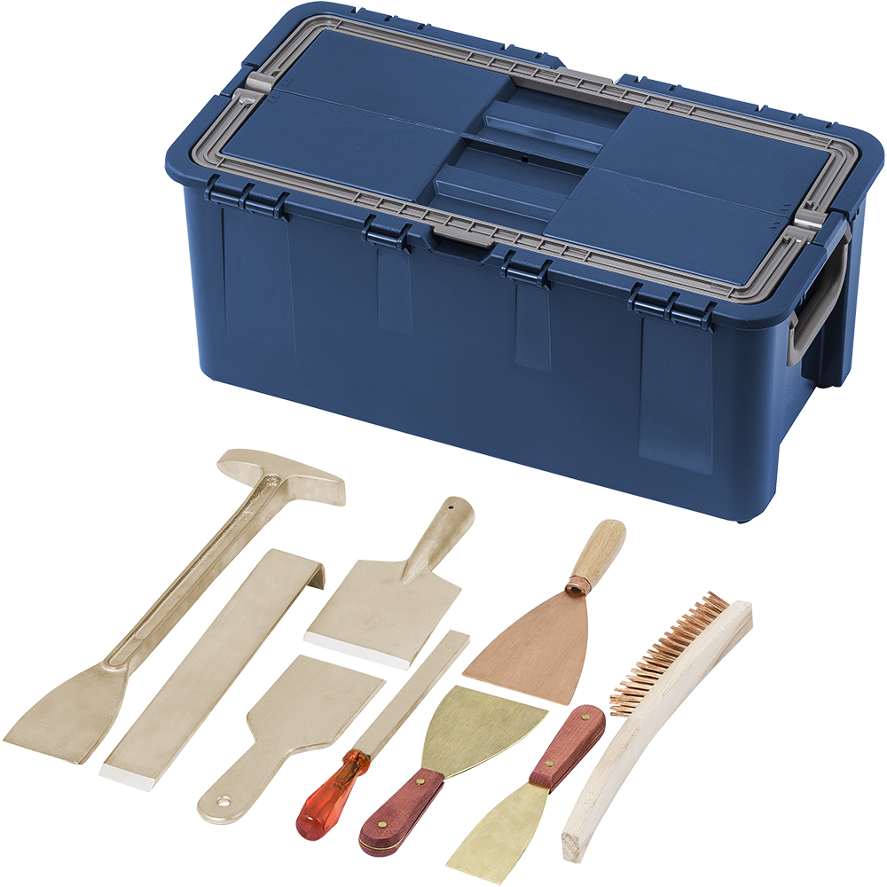 Kit de herramientas de limpieza de cabina de pulverizacion 10 piezas