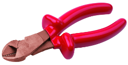 Alicates antichispa cobre corte diagonal resistentes aislados 190