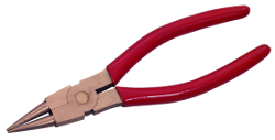 Alicates antichispa cobre punta redonda 160