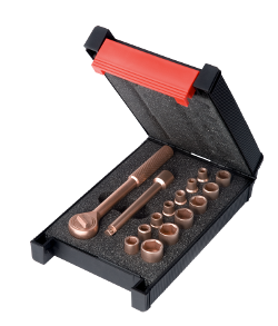 Juego de Dado de cobre 1 4 antichispa 875