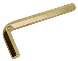 Llave hexagonal 6 puntos antichispa de bronce 112 x 10mm