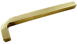 Llave cuadrada antichispa de bronce 200 x 10mm