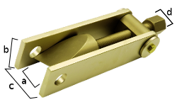 Extensor de brida antichispa 60 60 80 46 bronce