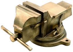 Vicio de bronce paralelo antichispa (90 x 100)