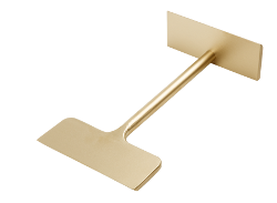 Raspador en bronce de cubierta antichispa 75x150