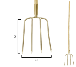 Horca antichispa bronce estiercol mango 1600 230x330