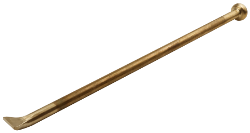 Barra de bronce de presion con borde y bola 1000 30 antichispa