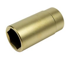 Dado de bronce hexagonal 1 2 patron largo antichispa 77 13