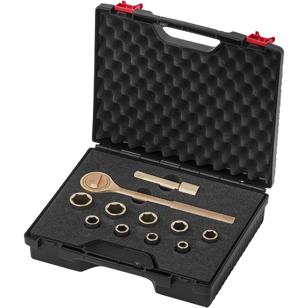 Juegos de dado de bronce 1 2 antichispa 25 piezas