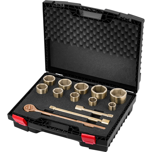 Dado de bronce sets 1 antichispa 24 piezas