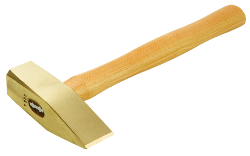 Martillo antichispa de perdigones con mango hickory 1300