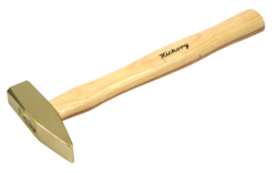 Martillo antichispa de maquinista con mango de nogal 700